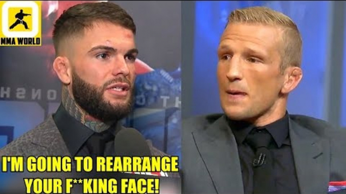 TJ Dillashaw and Cody Garbrandt absolutely trash eachother ahead of their bout this Saturday