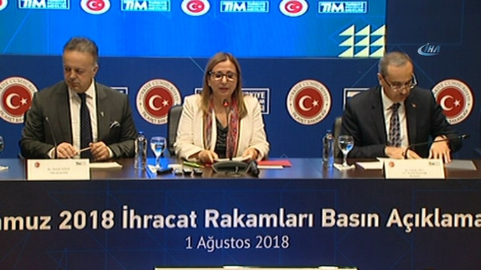 Ticaret Bakanı Pekcan: 'Temmuz ayı ihracatı 11.8 artışla 14.1 milyar dolar seviyesine ulaştı'