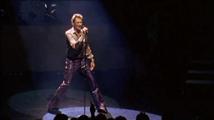 Johnny Hallyday "Be bop a lula"  Olympia 2000