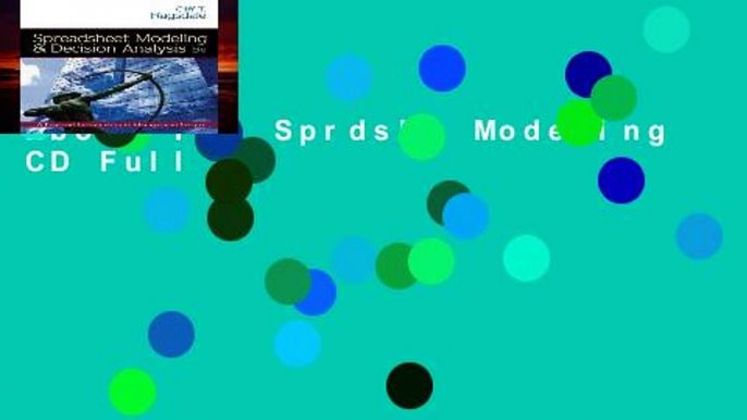 Ebook Pkg Sprdsht Modeling CD Full