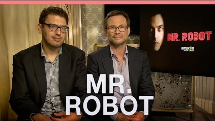 Mr Robot's Christian Slater: 'Getting hacked is a huge concern'