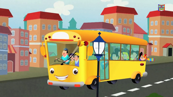 Roues sur le bus | Chanson enfantine | Rimes pour bébés | Kids Rhymes | The Wheels On The Bus