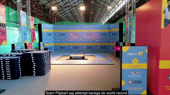 Building The Trust Of Customers Is  Always A Priority For Flipkart. Watch How Team Flipkart fulfils Their Customers' Needs & Also Creates A Guinness World Reco