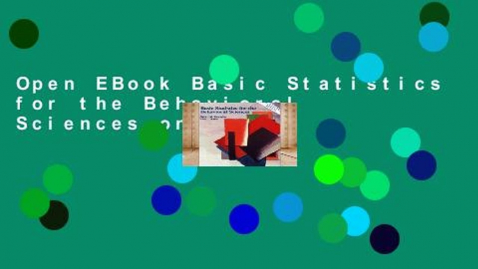 Open EBook Basic Statistics for the Behavioral Sciences online