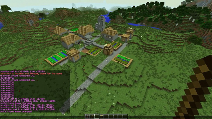 Minecraft Lets Build: Lets Transform a Village! Episode 1