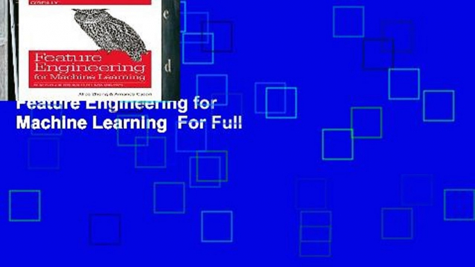 Popular to Favorit  Feature Engineering for Machine Learning  For Full