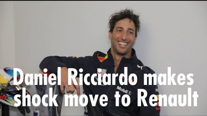 Daniel Ricciardo makes shock move to Renault