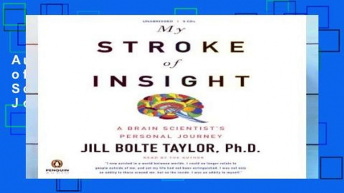 AudioEbooks My Stroke of Insight: A Brain Scientist s Personal Journey Unlimited