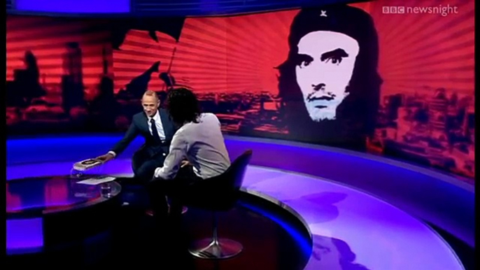 I dont trust politicians & corporations in this country Russell Brand BBC Newsnight