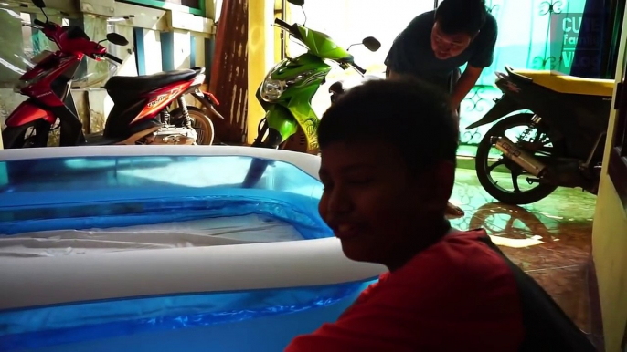 UNBOXING KOLAM RENANG ANAK | BESAR BANGET