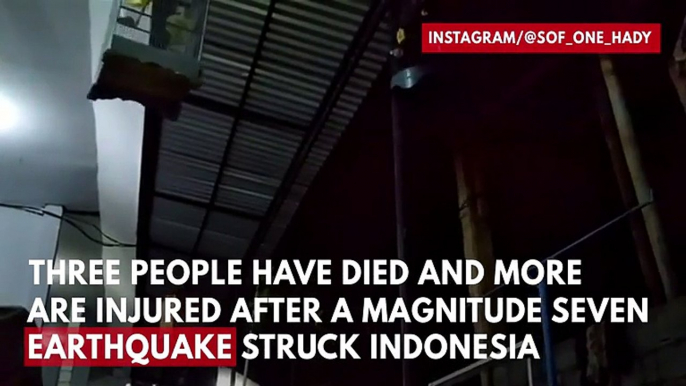 Magnitude Seven Earthquake Hits Indonesian Island