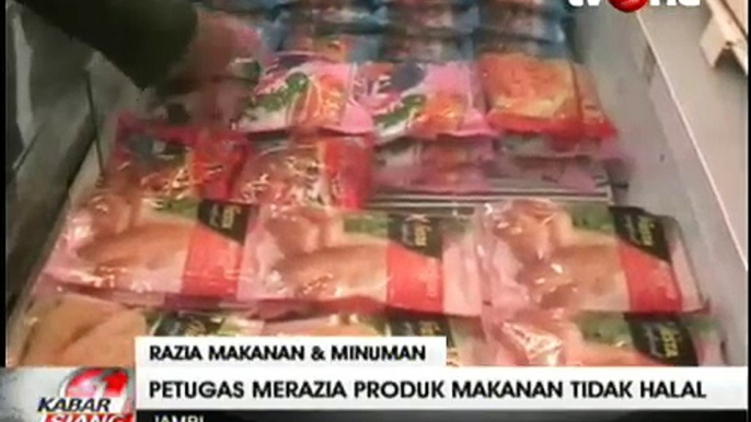 BPOM Jambi Gelar Razia Makanan di Sejumlah Pasar Swalayan