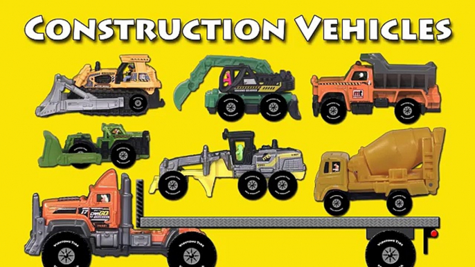 Construction Vehicles Cement Truck, Excavator, Dozer, Loader, Tror, Grader