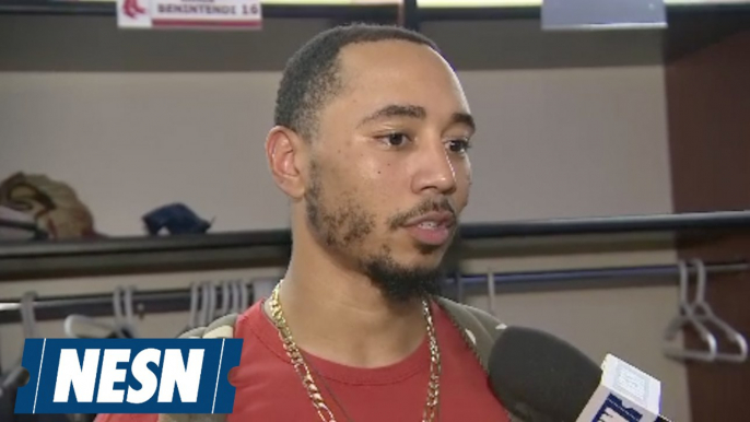 Mookie Betts, Rafael Devers, Brian Johnson, Alex Cora on Red Sox 10-5 win vs. Blue Jays