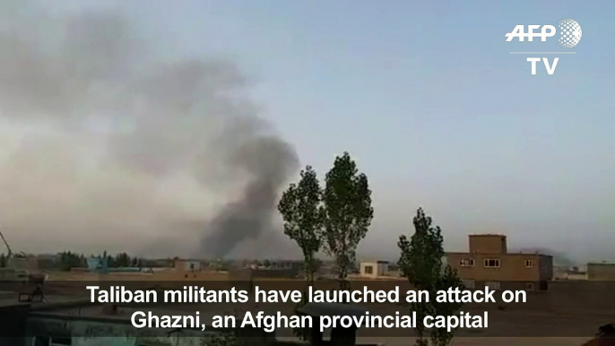 Taliban launch major attack on Afghan city, casualties: official