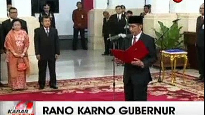 Rano Karno Resmi Jadi Gubernur Banten