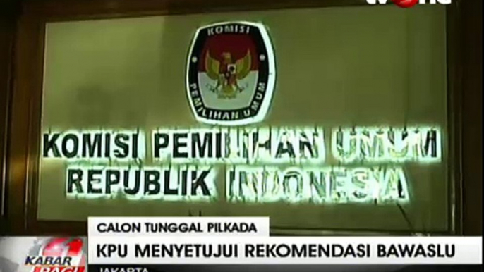 Antisipasi Calon Tunggal, KPU Perpanjang Masa Pendaftaran Calon Pilkada