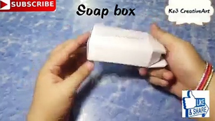 - Best out of waste |Soap Box reuse idea | DIY Room decor |cool craft idea |waste material craft IdeasCredit: Ks3 CreativeArtFull video: