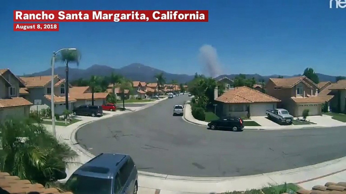 Watch Time Lapse Video Of California Holy Fire