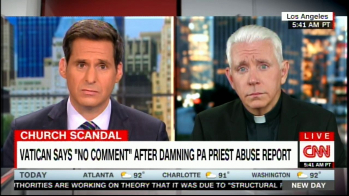 Vatican says "NO COMMENT" after damining PA priest abuse report. #Vatican #ChurchScandal