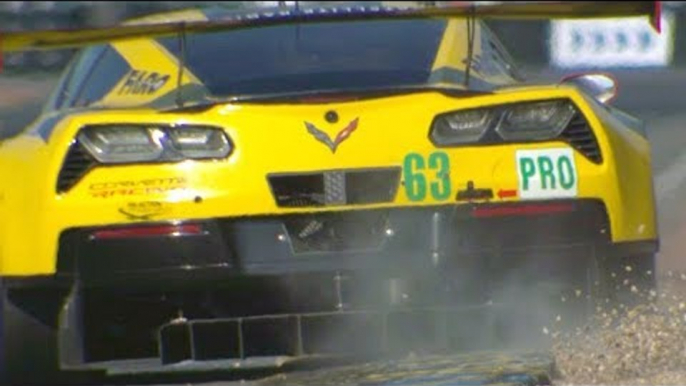 Corvette Crash at Le Mans 2017 Official Review