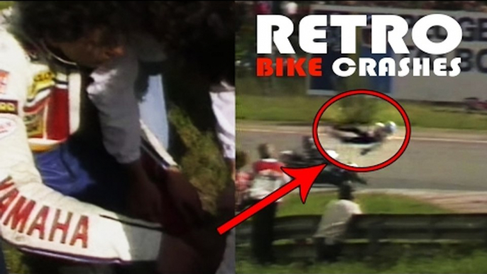 Retro Bike Crashes | Thrown From Bike Causes Serious Injury!