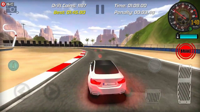 Bmw M4 Drift Max, 3D Sports, Speed Racing Car Games - Android Gameplay FHD