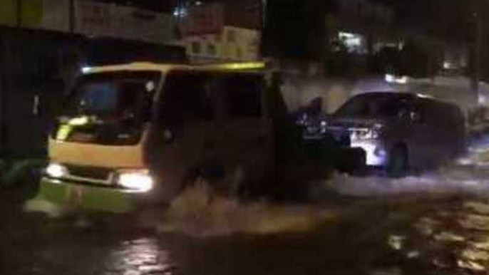 Torrential Rain Brings Flash Flooding to Hong Kong's New Territories