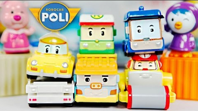 Robocar Poli Toys 로보카폴리 다이캐스팅 장난감 타요 뽀로로 또봇 파워레인저 Робокар Поли Игрушки мультфильмы про машинки