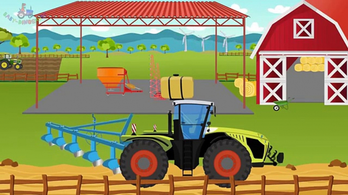 Farm Vehicles #Harvester | Tror & Agricultural plow | What head? | Farma i Rolnik bajka