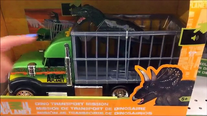 ANIMAL PLANET DINOSAUR TRANSPORT TRUCK DEMO IN STORE