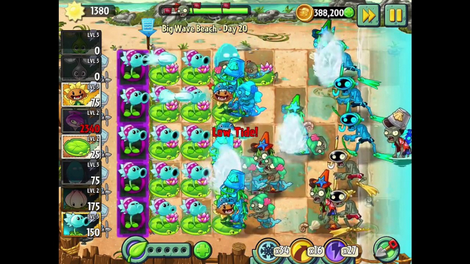 Plants Vs. Zombies 2 Gameplay Every Peashooter Challenge PvZ 2 Tricks form Primal