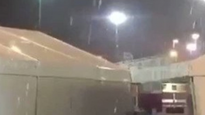 Heavy Rainfall Hits Hajj Pilgrims' Tents in Mecca