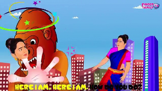 Bahubali Vs Gorilla Finger Family | Bahubali Finger Family (Bahubali) Nursery Rhyme for ki