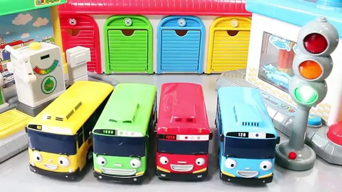 Tayo the Little Bus English Learn Numbers Colors Play Doh Ice Cream Toy Surprise Toys