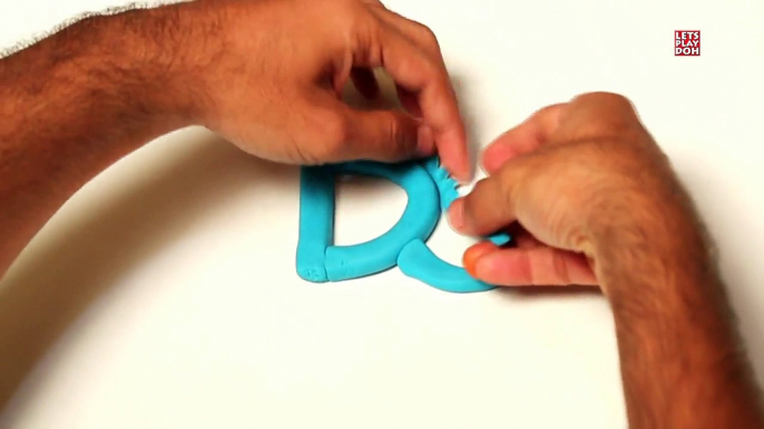 Letter D | Play Doh Abc | ABC Phonics Song | Learn Alphabets | Alphabets Transforms into A