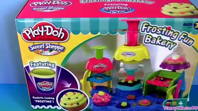 Play Doh Frosting Fun Bakery Set Sweet Shoppe Bake Cupcakes Play Doh Doceria Mágica playdo