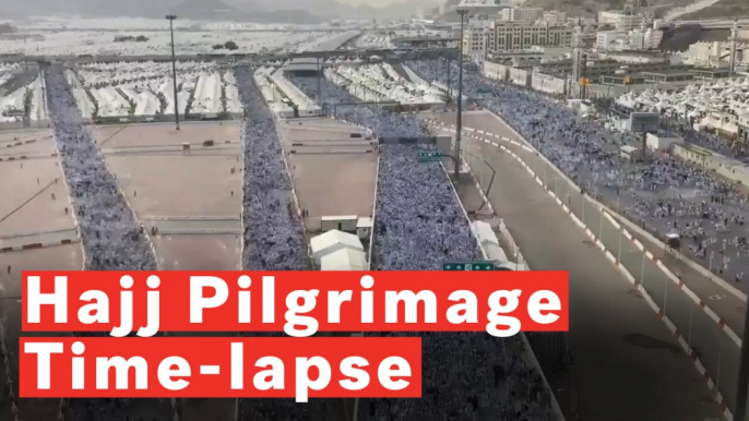 Incredible Time-lapse Of Hajj Pilgrimage