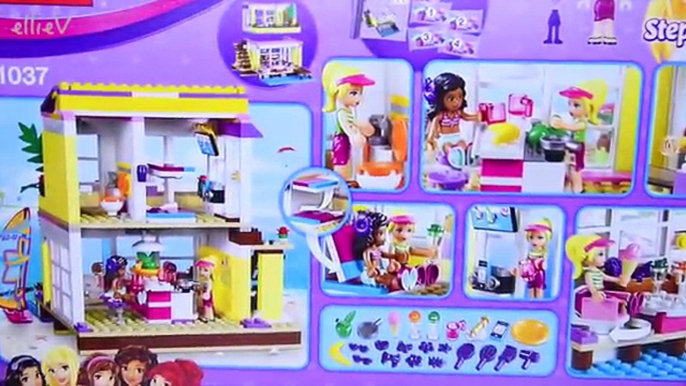 Lego Friends Stephanies Beach House Building Review Fun Play Kids Toys