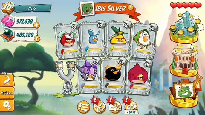 Angry Birds 2 New update new NEW HATS (Easter Hat, Work Hat, Mythic Hat)
