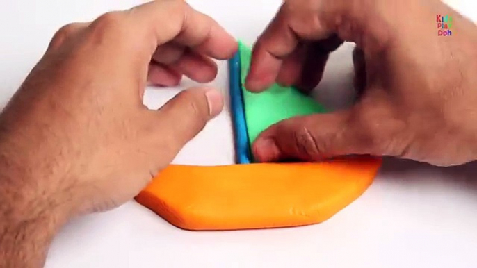 Play Doh Boat | Play Doh Video for Kids | How to make play doh boat | Surfing boat