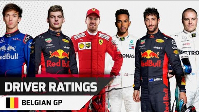 Belgian GP - Driver Ratings