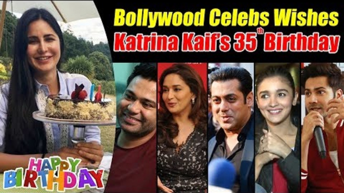 Bollywood की सितारों ने किया Katrina Kaif को Wish | Salman, Alia, Arpita, Varun