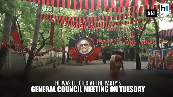 Watch: Prince-in-waiting Stalin takes DMK throne