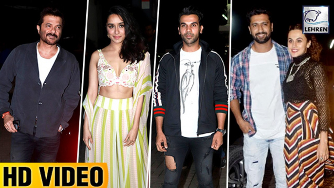 Stree Special Screening | Shraddha Kapoor, Rajkummar Rao, Vicky Kaushal, Taapsee Pannu