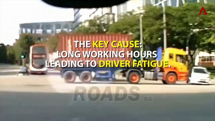 14-hour days. Pressure from employers. Is it any wonder heavy vehicle drivers are involved in a disproportionate number of fatal road accidents? Drivers spill