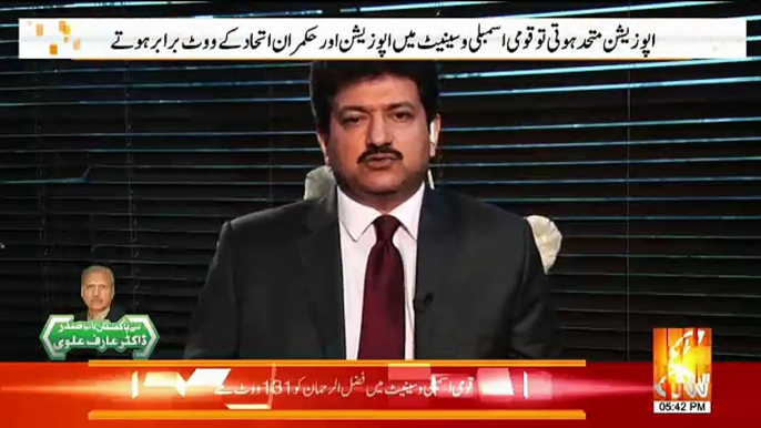 Arif Alvi Aur Imran Khan Kia Soch Rahe Hain ?? Hamid Mir Tells