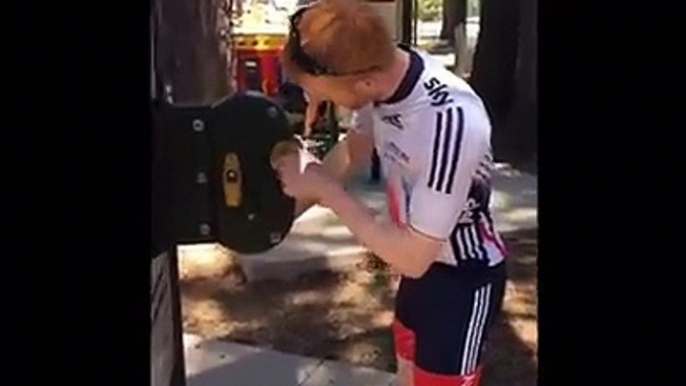 Gym day with Ed Clancy, Wiggins and Owain Doull. Sun's out, Gun's out.