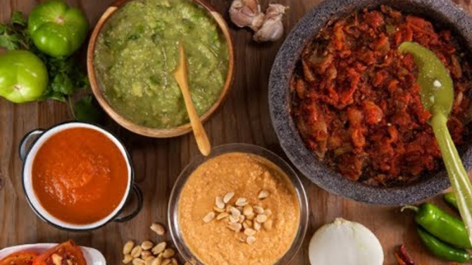 4 Salsas Mexicanas | Mexican Sauces