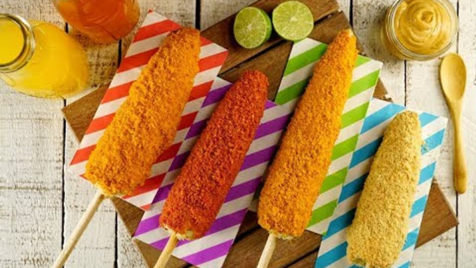 Elotes Cubiertos de Papas Fritas | Elotes ORIGINALES